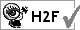 A paramedia.hu H2F (Hátrányos helyzetü felhasználók) logója